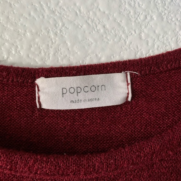 Red long sleeve t shirt - Picture 2 of 3